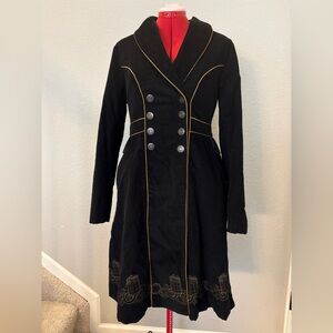 BBC Doctor Who Hot Topic Exclusive Coat with Tardis lining